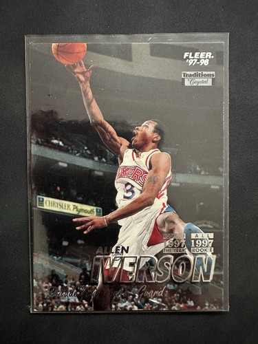 Allen iverson fleer rc - allen, 97-98