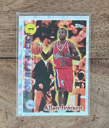 Allen iverson 1997 topps - iverson, draft