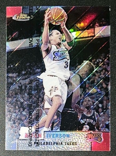 Allen iverson 2000 topps - iverson, 2000-01