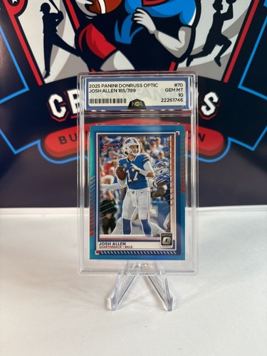 2025 donruss optic josh allen - donruss,