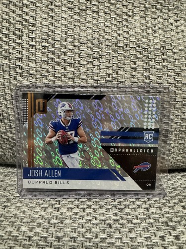 2018 unparalleled rookie josh - rookie,
